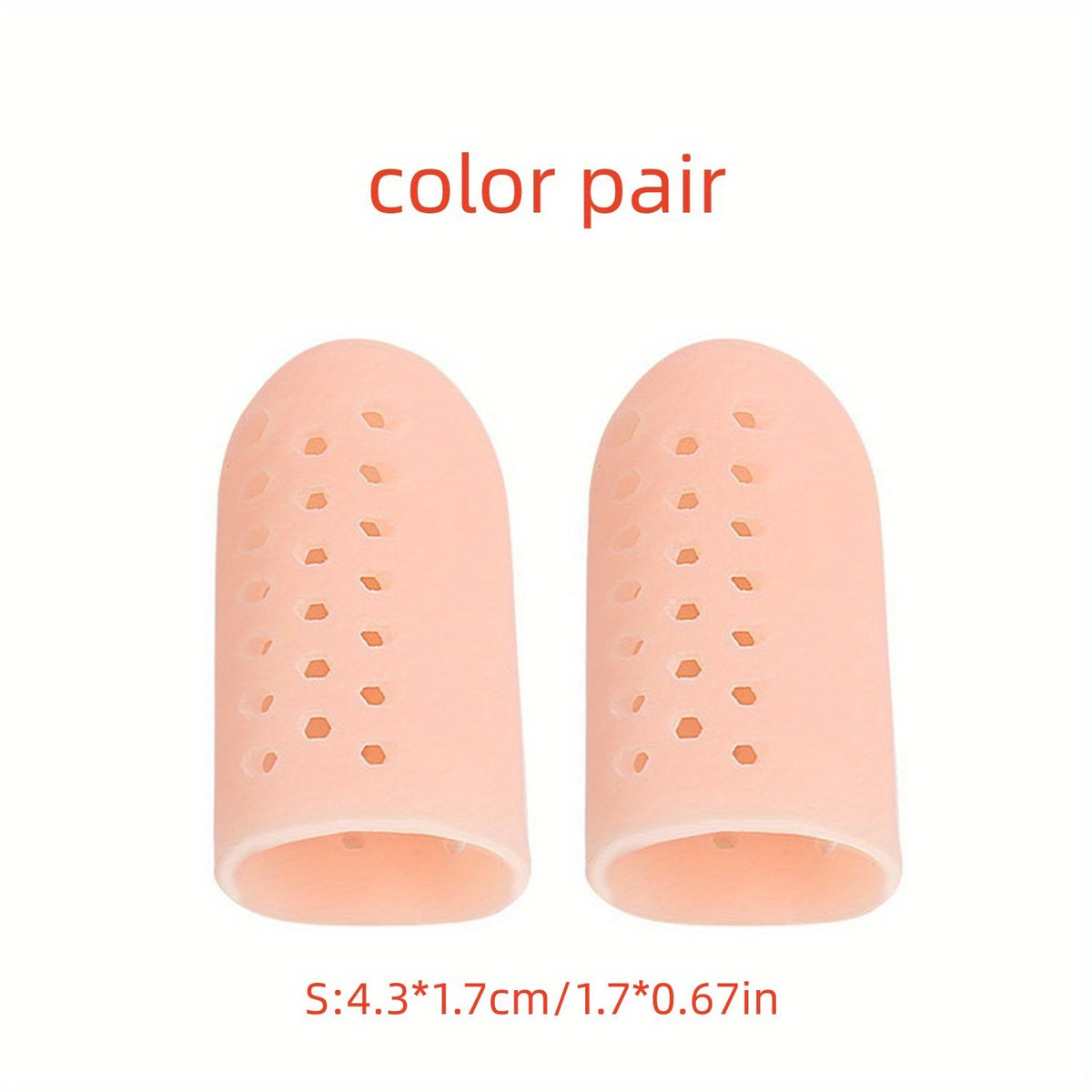 Breathable Silicone Toe Protectors for Runners & Foot Care
