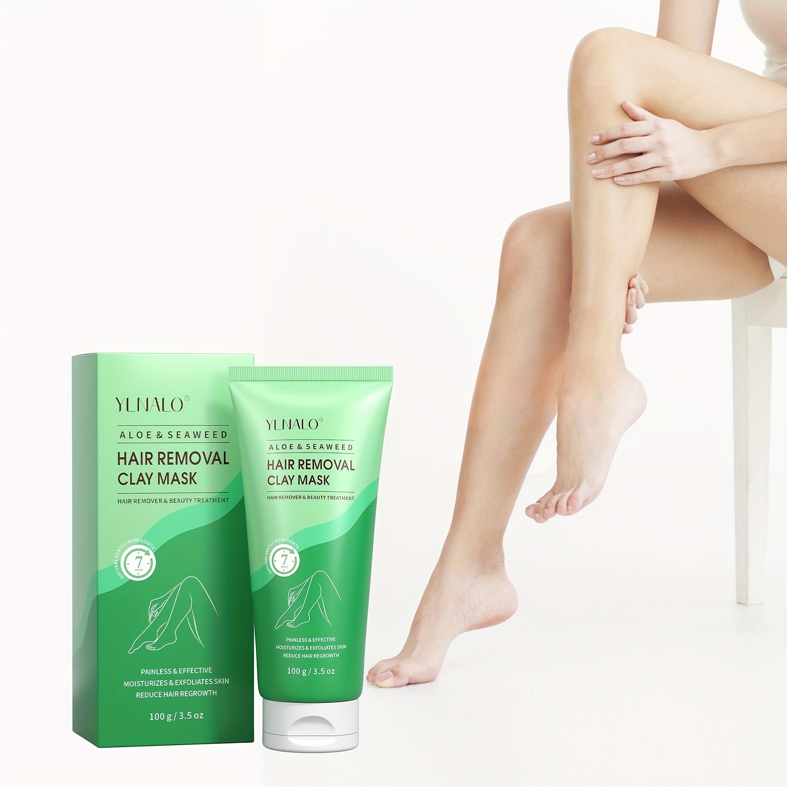 Aloe Hair Removal Cream For Men And Women Painless Hair Remover Moisturizing