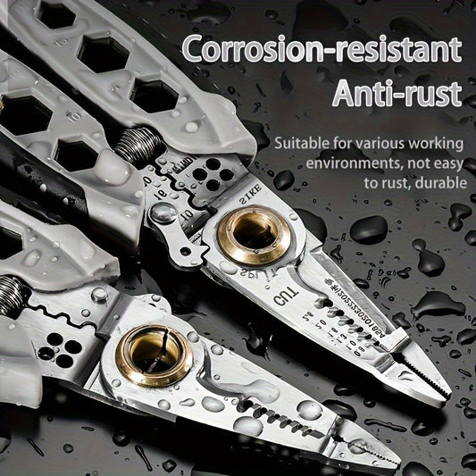 Wire Stripper Multifunctional Cable Cutter Pliers