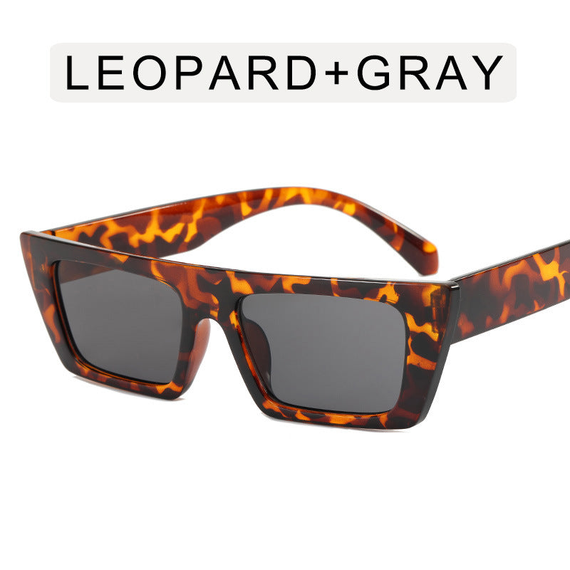 Men's Vintage Small Square Frame Sunglasses