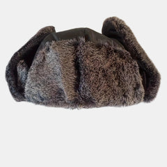 Cotton Winter Hat with Earflaps
