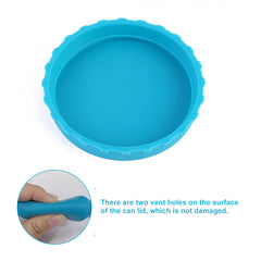 6pc Silicone Can Lid Sealing Cover Soda Water Closure
