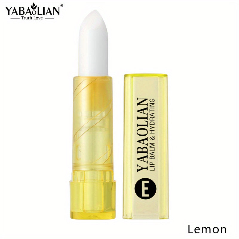 6 Flavors Lip Balm Hydrating & Soothing Long Lasting Effect Lightning Lip Line