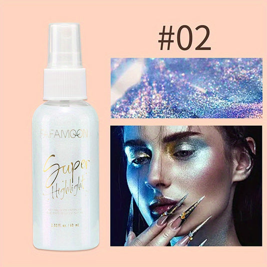 Golden Body Highlight Spray with Shimmer - Polarized Light