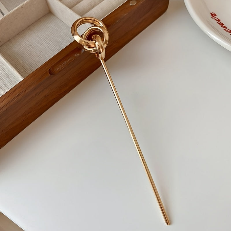 Metal Plated Bun Holder Hair Accessory