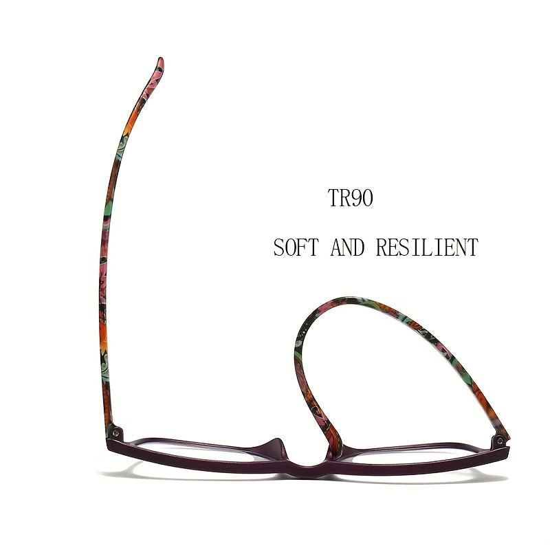 TR90 Sports Reading Glasses Anti Light for Women Diopter To 4 0