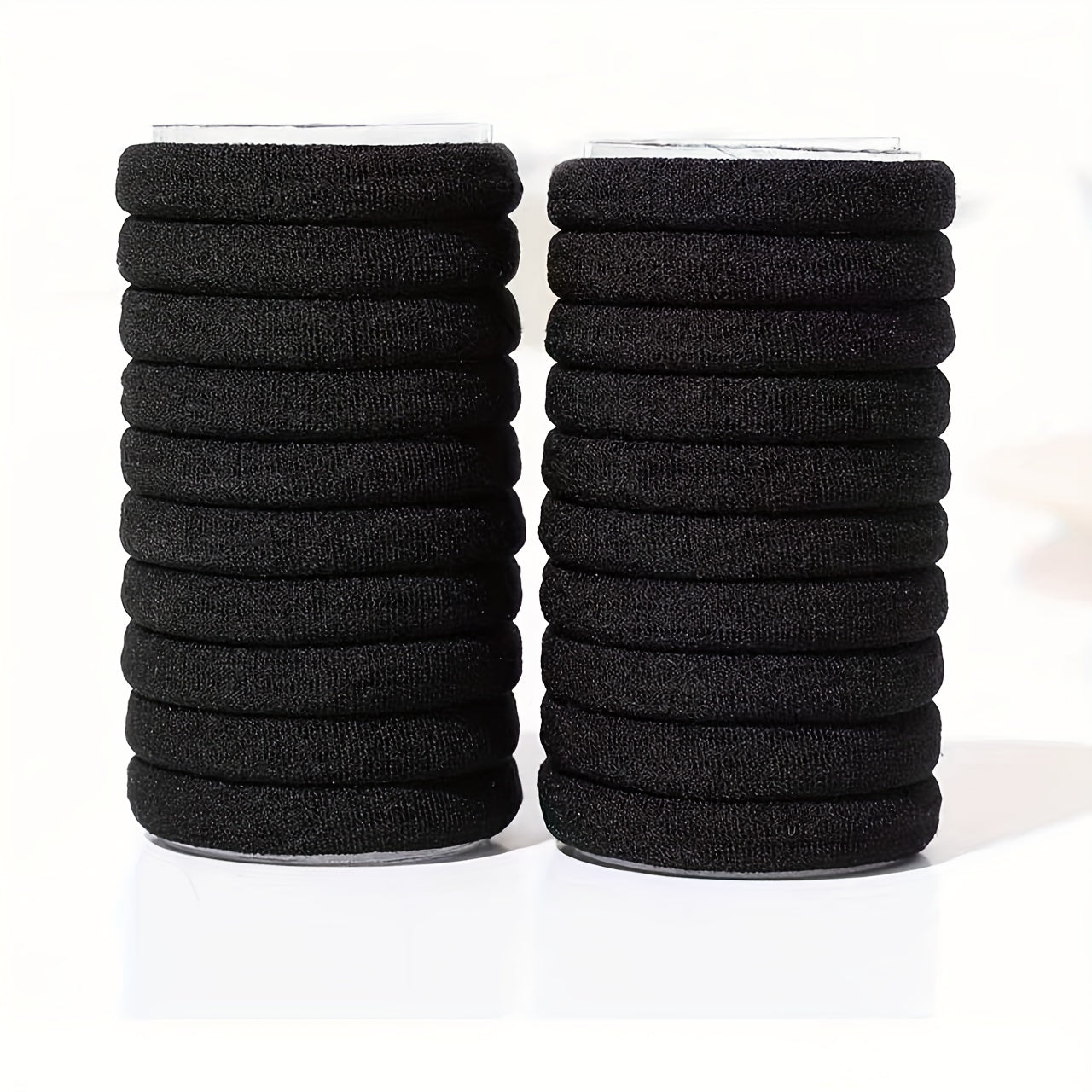 100pcs Seamless Elastic Hair Ties Rubber Hair Bands