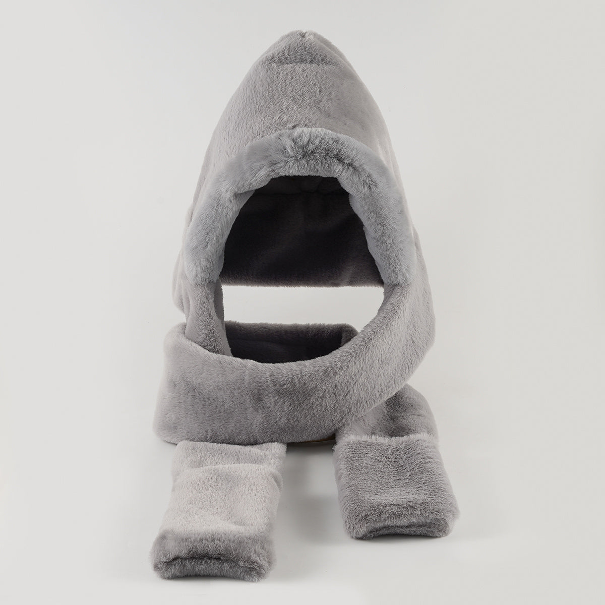 Winter Hats Scarves Gloves Warm Plush Three-piece Suit Valentine