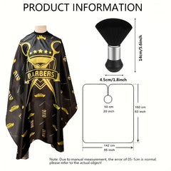 Barber Salon Hair Cutting Cape Hair Styling Apron Waterproof