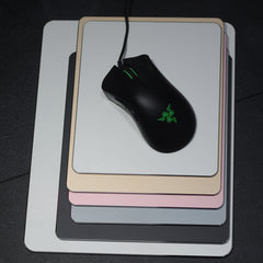 Pure Aluminum Metal Mouse Pad Waterproof Non-slip Office Pad