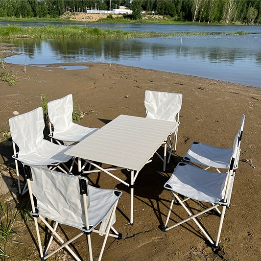 Portable Lightweight Folding Chair for Outdoor Camping and Fishing