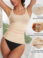 Women's Tummy Control Shaping Camisole Compression Tank Top