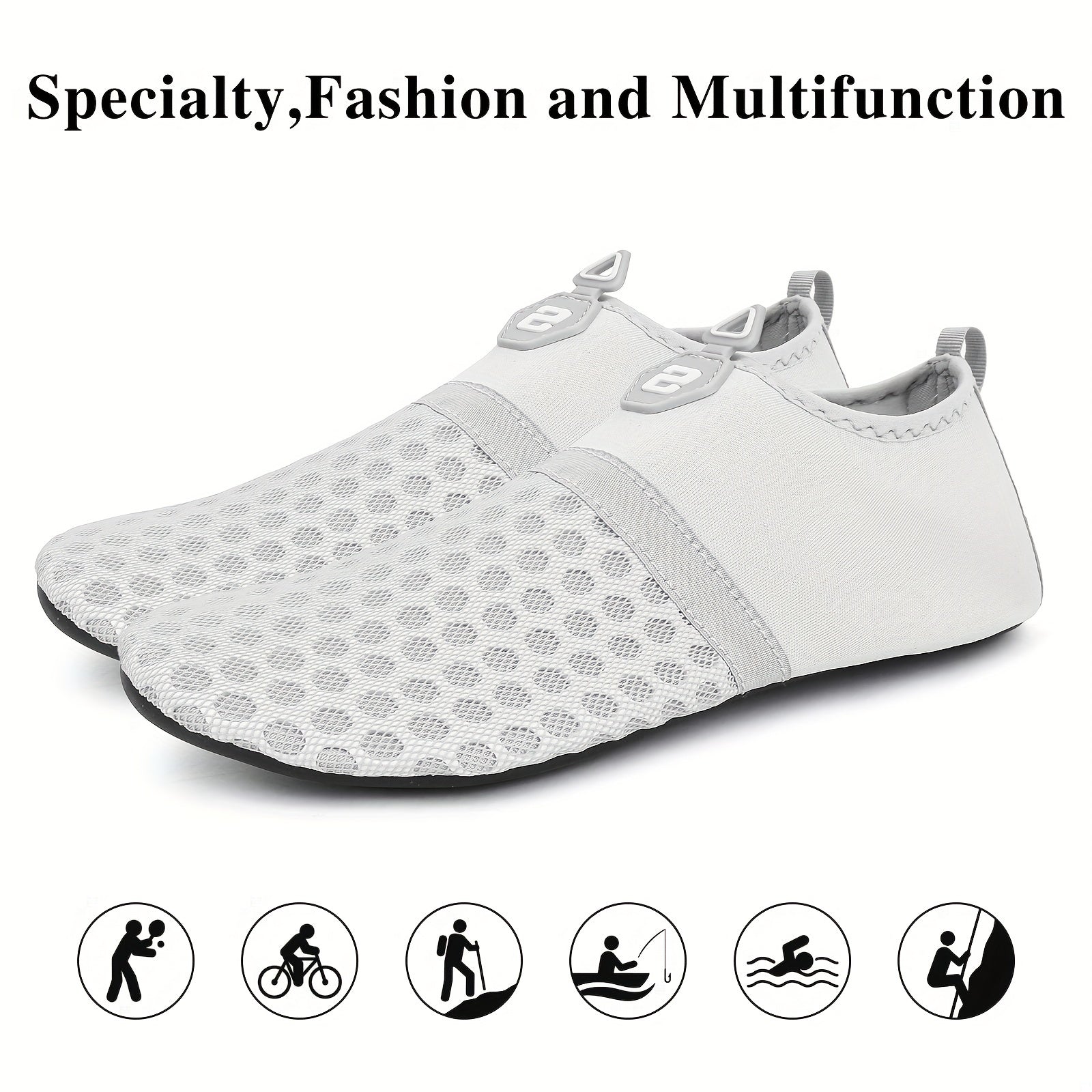 Women's Water Socks Beach Shoes for Swimming Diving Surfing