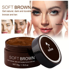 50g Sunshine Cream Seaside Self Tanning Dark Bronze Moisturizing