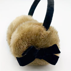 Festive Bow Earmuffs for Women
