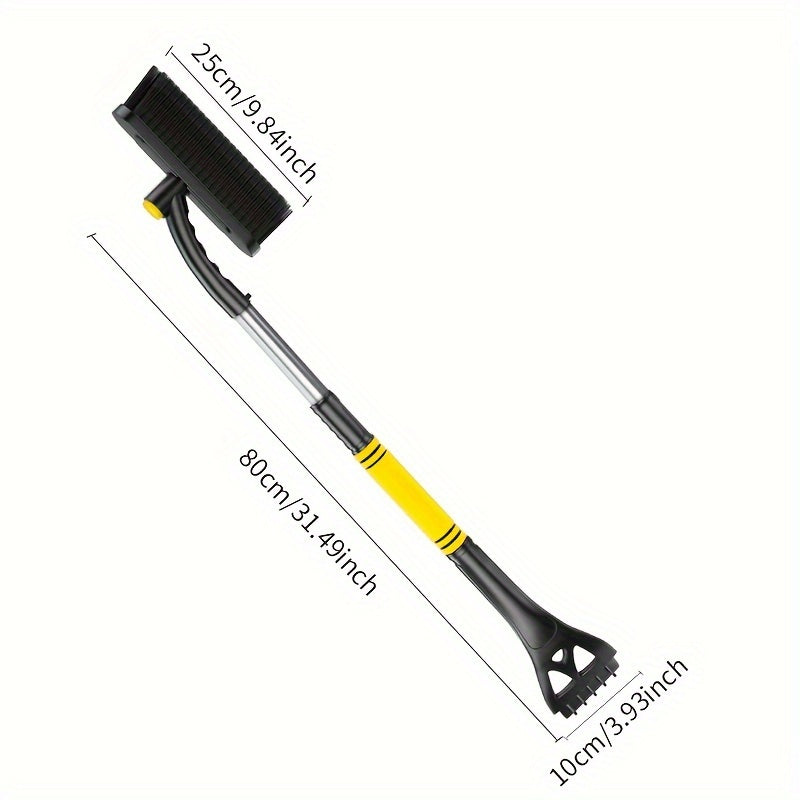 Ice Scraper & Snow Brush for Car Windshield