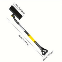 Ice Scraper & Snow Brush for Car Windshield