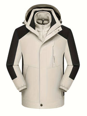 3 in 1 Block Women's Outdoor Sports Jacket