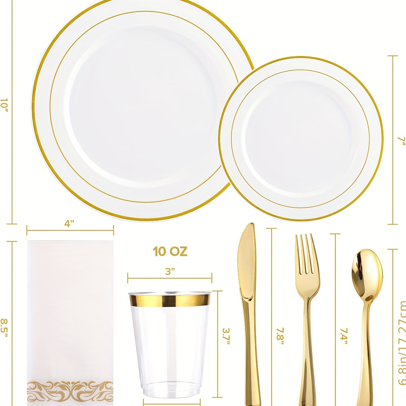 175pcs Christmas Halloween Cutlery Set Party Decor Holiday Decor Wedding Decor