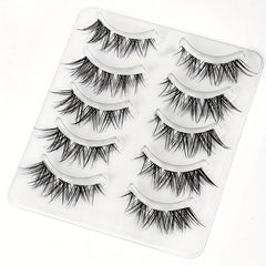 Fox Eye False Eyelashes Lightweight Thick Little Devil Style Fairy Eyelashes