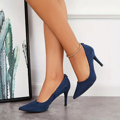 Women's Classic Pointed Toe Court Pumps High Heels Stiletto