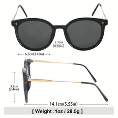 Men's Round Sunglasses UV Protection for Outdoor Sports