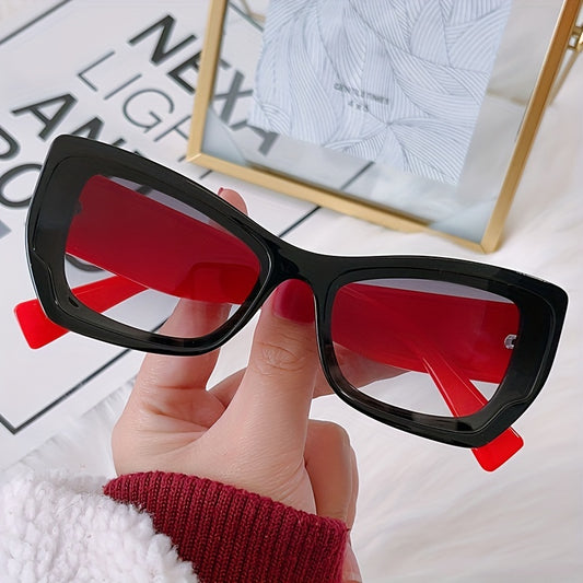 Butterfly Sunglasses Gradient Lens Wide Temple UV400