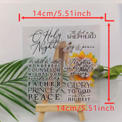 1pc Christmas Metal Cutting Dies And Stamp For Scrapbooking