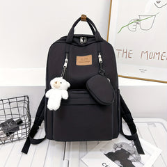 Casual Student School Bag Backpack with Large Capacity