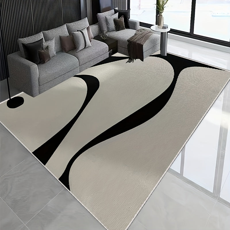 Non Slip Velvet Floor Mat Soft and Durable Carpet 47x63in