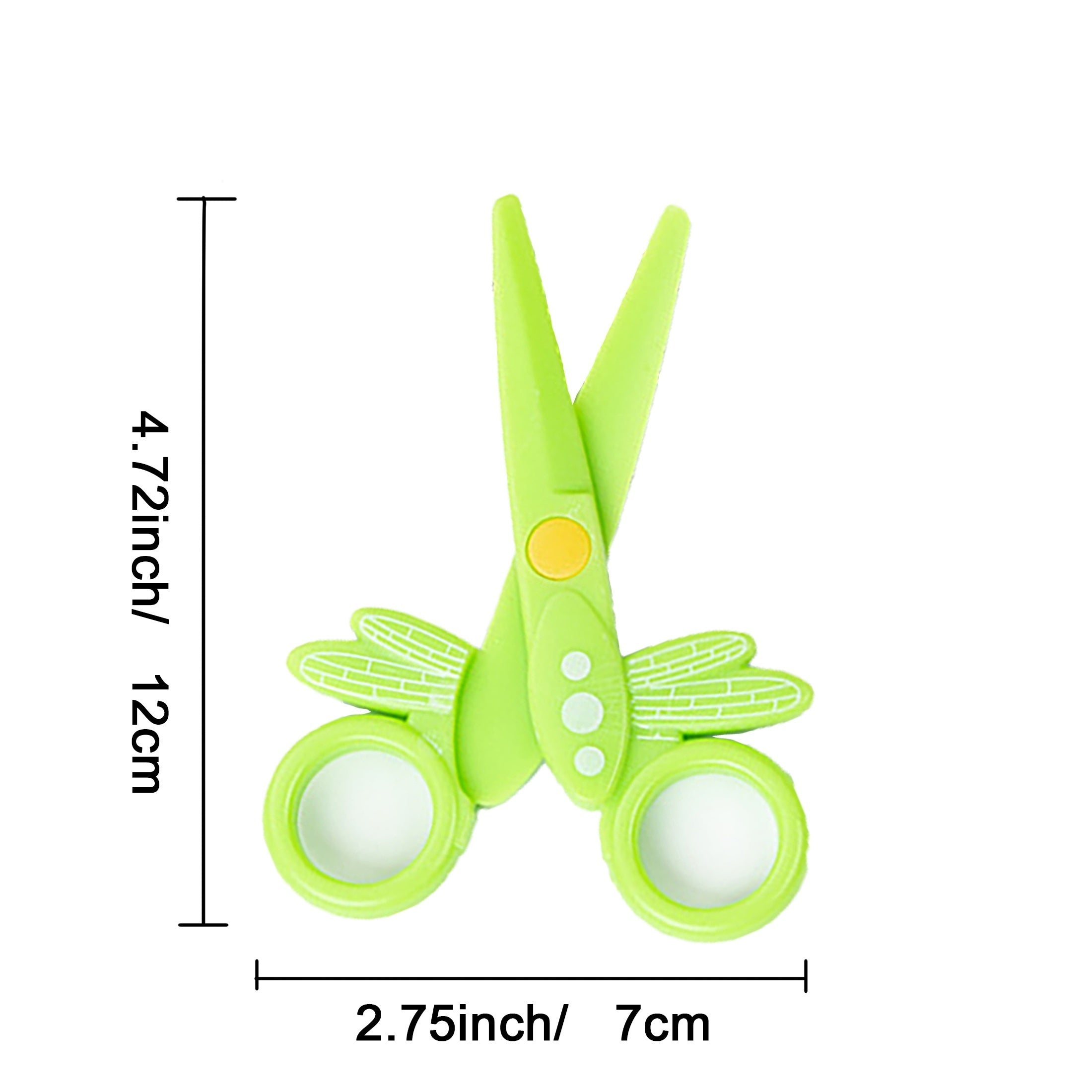 Dragonfly Shaped Toddler Scissors