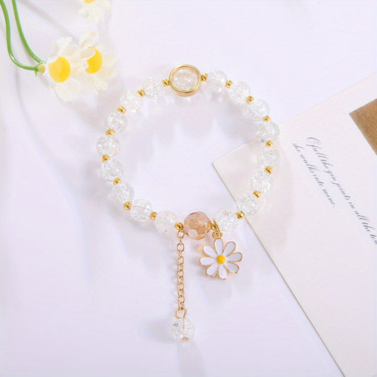 Colorful Crystal Beaded Bracelet Bohemian Women Jewelry