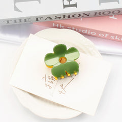 Sweet Flower Hair Claw Clip Non Slip Strong Hold Grip