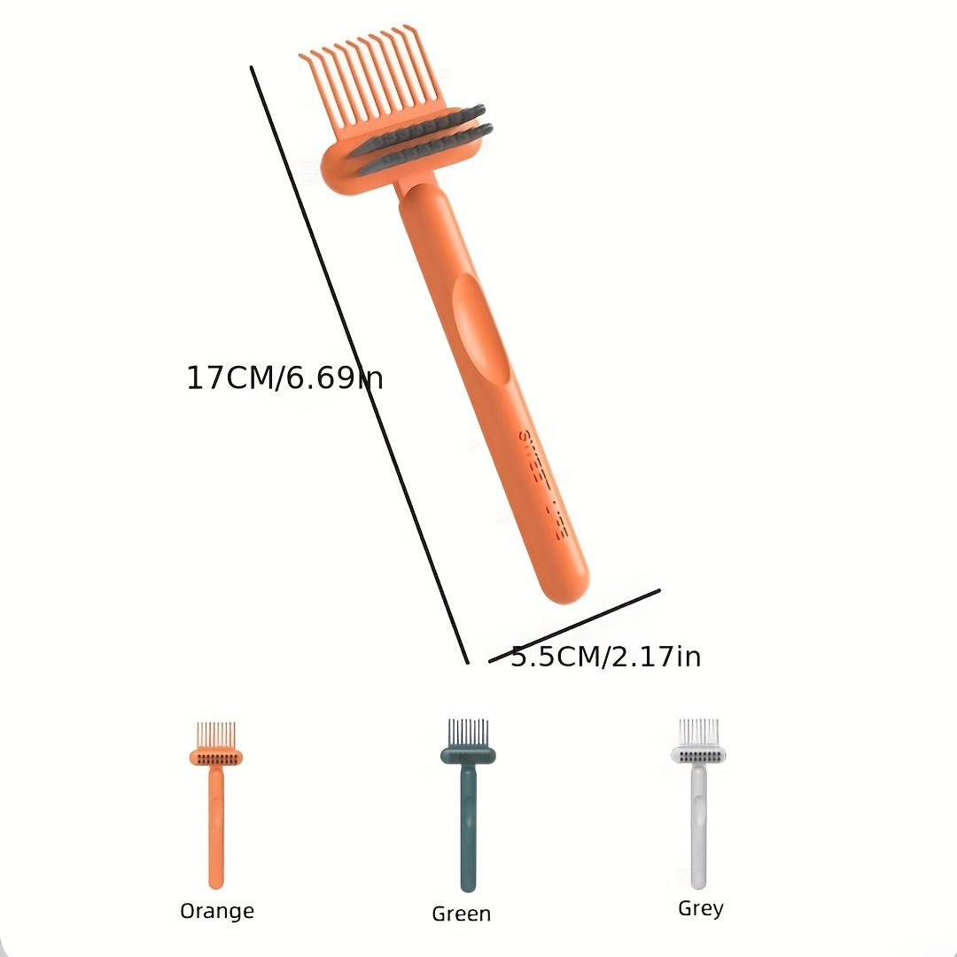 Hair Brush Cleaning Tool 2 In 1 Comb Cleaner Brush Mini Hair Brush Remover