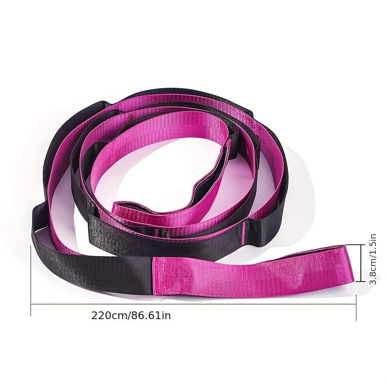 Segmented Yoga Stretching Belt for Body Shaping