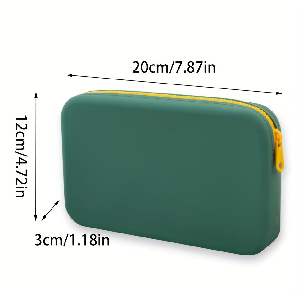 Waterproof Makeup Bag Pouch Square Cosmetic Case for Women Travel Organizer