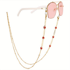 Evil Eye Glasses Chain Anti Slip Sunglasses Reading Glasses Lanyard