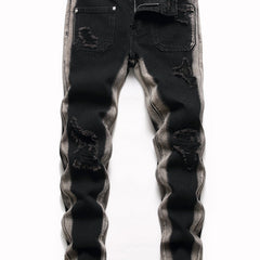 Boys Ripped Straight Jeans Denim Pants