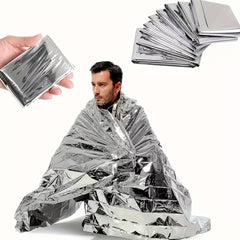 Portable Survival Insulation Blanket for Outdoor Camping