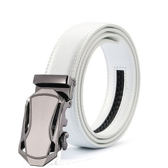 Men's Casual Alloy PU Leather Belt