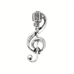 Music Note Brooch For Him
