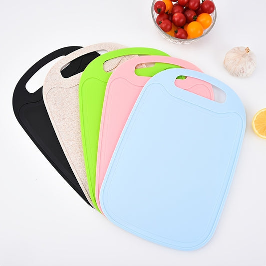 Plastic Cutting Board Kitchen Chopping Serving Board Double sided Fruit