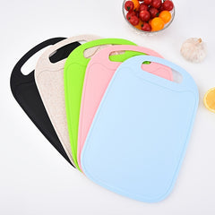 Plastic Cutting Board Kitchen Chopping Serving Board Double sided Fruit