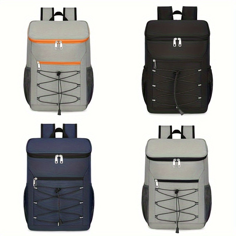 Large Capacity Waterproof Insulated Backpack Outdoor Picnic Bag