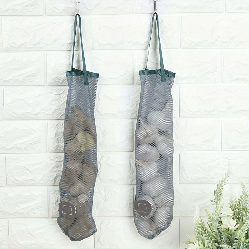 Efficient Fruit and Vegetable Storage Bag with Hollow Mesh