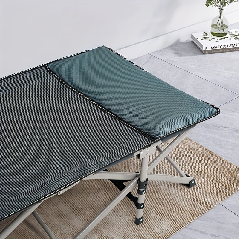 Portable Single Folding Bed for Office Nap and Camping