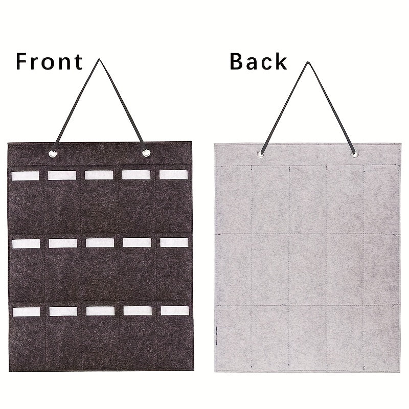 Sunglasses Organizer Wall Hanging Holder Felt Storage Bag