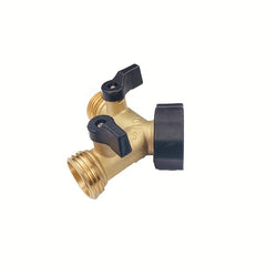 3/4 American Standard Metal Ball Valve Garden Faucet Three Way Hose Brass