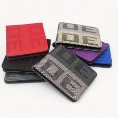 JDM Racing Car Fabric Short Wallet Canvas Wallet