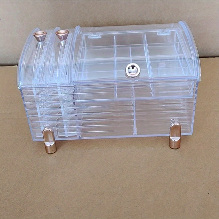 Clear Acrylic Jewelry Box for Bracelets Rings and Earrings